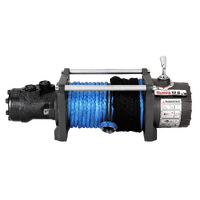 Runva HWX12000 Hydraulic Winch with Synthetic Rope 